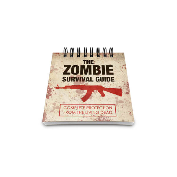 Bloco de notas criativo Zumbi