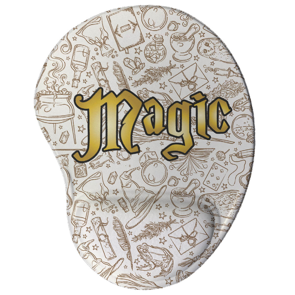 Mouse pad ergonômico geek Magic decoração criativa Mouse pad ergonômico geek Magic decoração criativa
