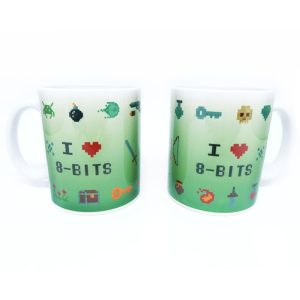 Caneca Geek Gamer I Love 8 Bits - Imagem 3