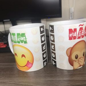 Caneca Geek Emoji Presente Criativo - Imagem 4