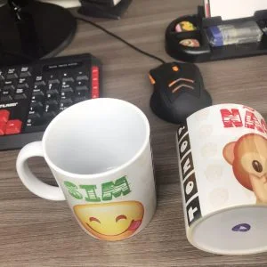 Caneca Geek Emoji Presente Criativo - Imagem 10