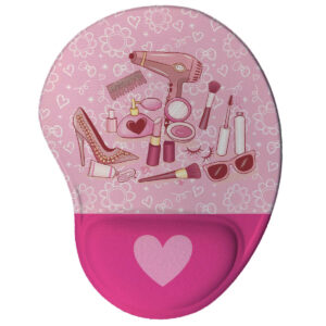 Mouse pad Criativo Charmosa Rosa 1