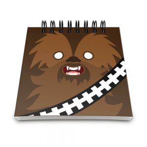 bloco de notas Star Wars Chewbacca