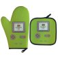 Kit Luva Térmica Gamer Retrô Verde