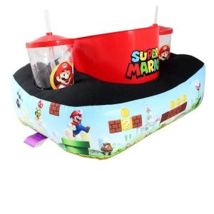 Almofada Porta Pipoca Mario Cenario - Presente Criativo Geek 3