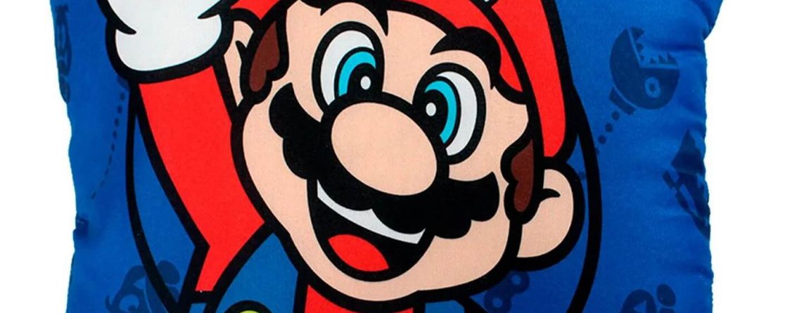 Almofada Super Mario e Luigi - Presente Criativo Geek