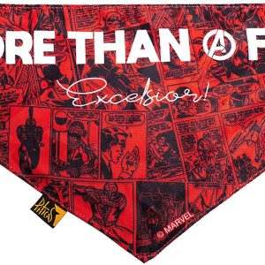Bandana Para Cachorro Marvel Presente Criativo Geek 1