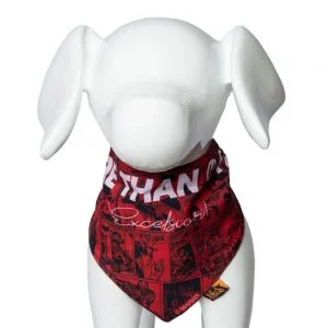 Bandana Para Cachorro Marvel Presente Criativo Pet Geek - Imagem 3