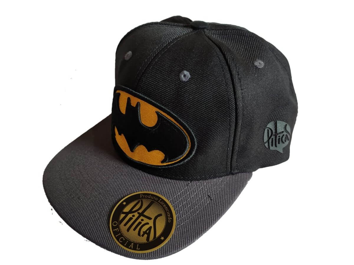 Boné aba reta Batman DC presente criativo geek nerd