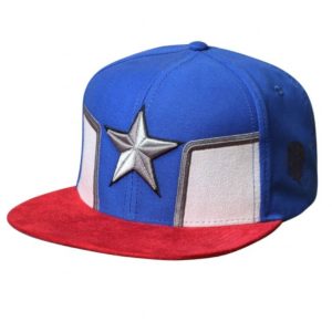 Boné aba reta capitão américa presente criativo geek