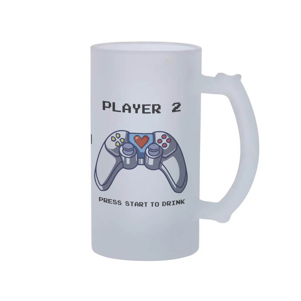 Caneca chopp Casal nerd Player 1 e player 2
