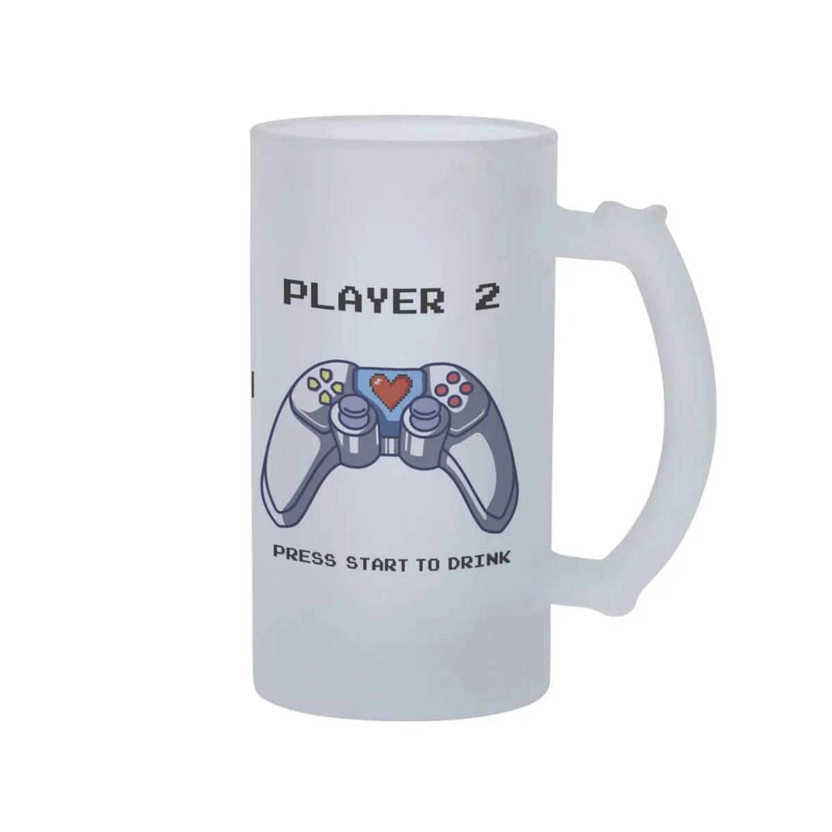 Caneca chopp Casal nerd Player 1 e player 2