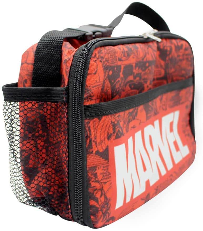 Lancheira Térmica Marvel Tie Dye - Presente Criativo Geek 2