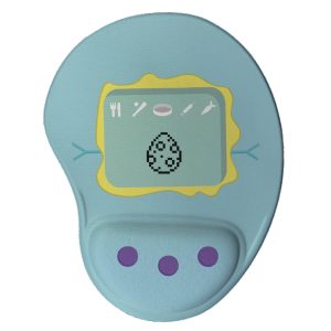 Mouse Pad Bichinho Virtual Tamagotchi Azul