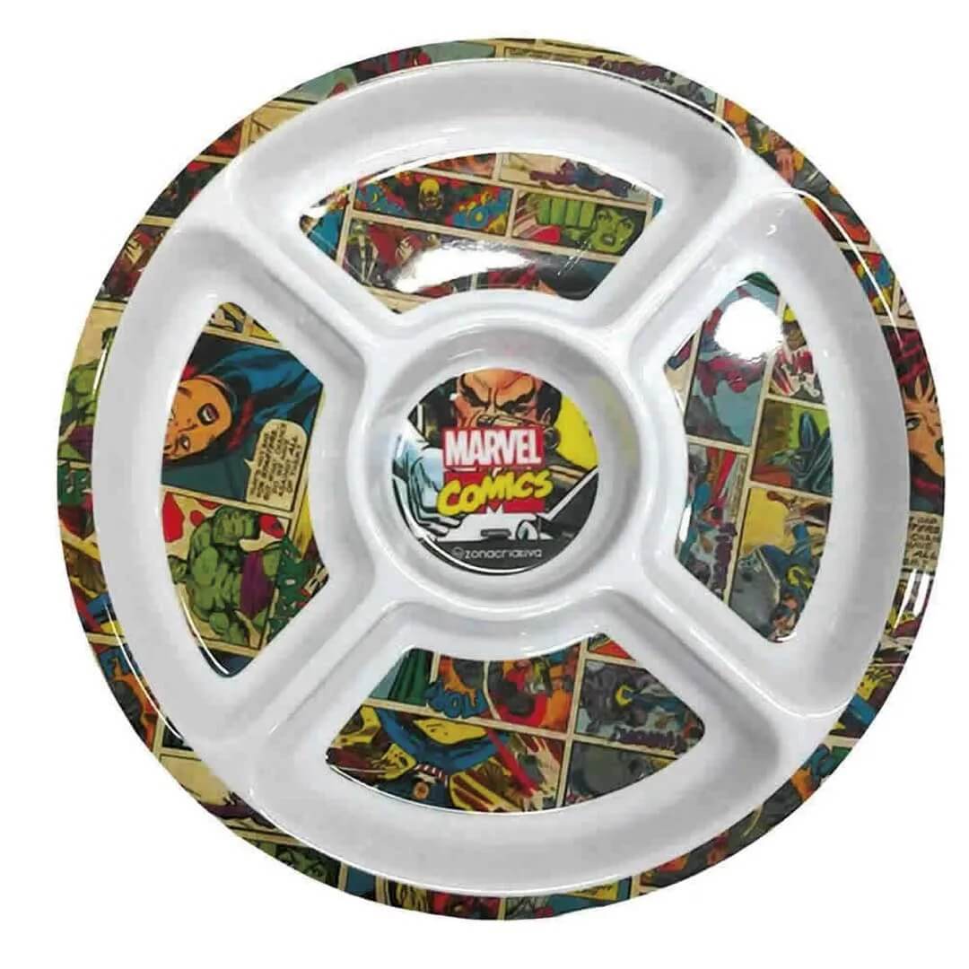 Petisqueira Redonda Os Vingadores Marvel - Presente Criativo Geek Petisqueira Redonda Os Vingadores Marvel - Presente Criativo Geek