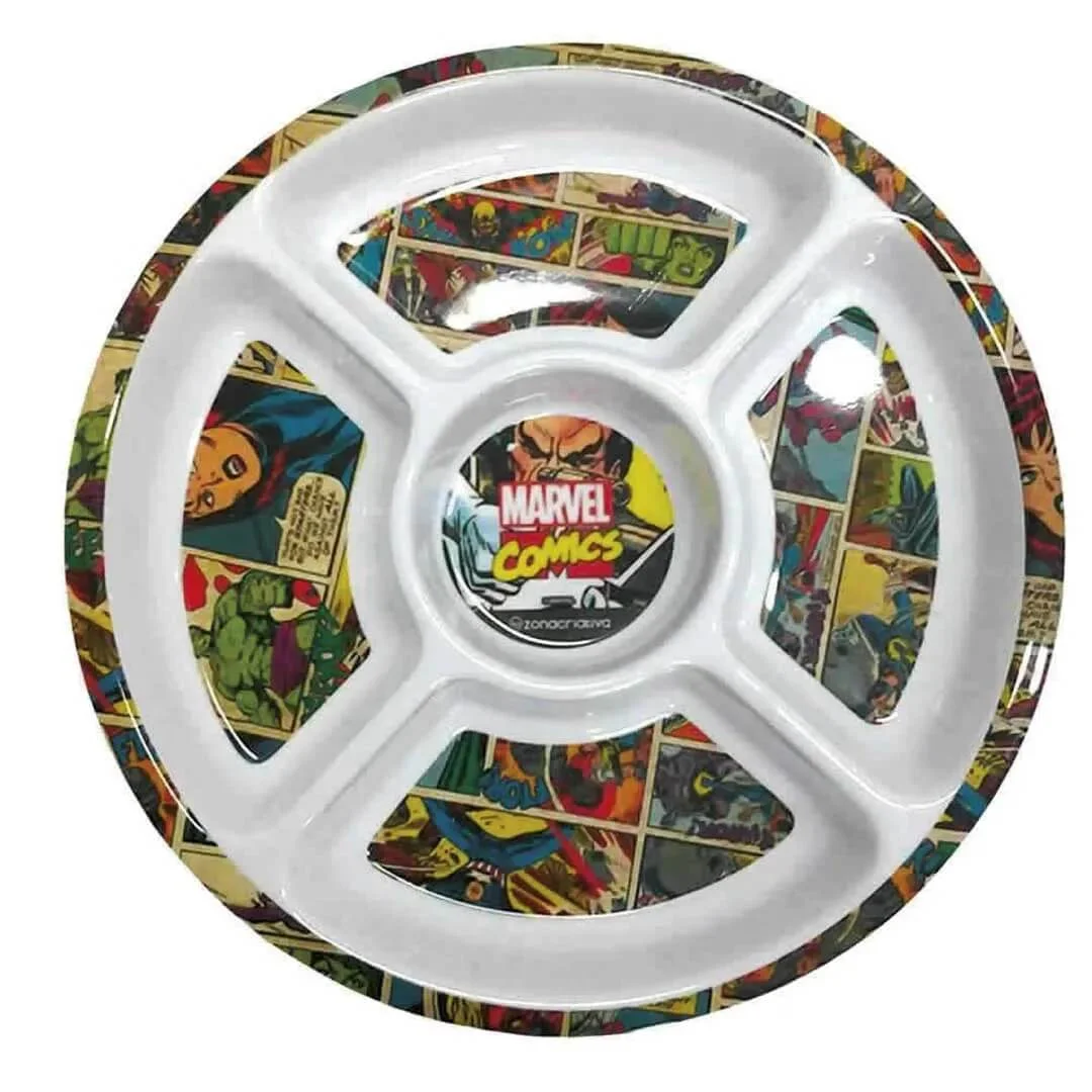 Petisqueira Redonda Os Vingadores Marvel - Presente Criativo Geek Petisqueira Redonda Os Vingadores Marvel - Presente Criativo Geek