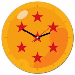 Relógio de Parede Esfera do Dragão Dragon Ball - Presente Geek