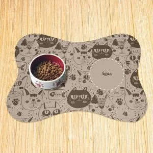 Tapete Pet Gatinhos Miau - Presente Criativo Geek