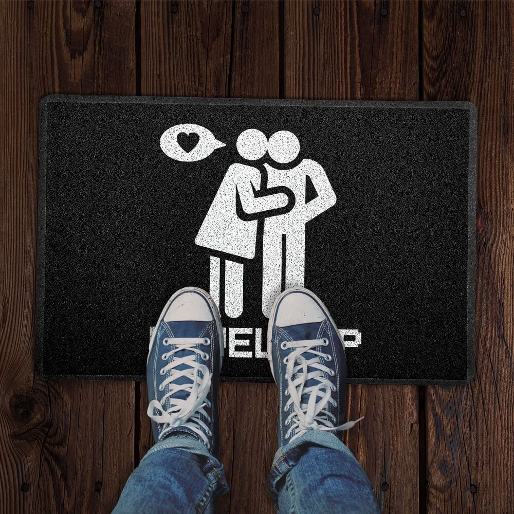 Capacho Game Level Up Casal - Presente Criativo Geek 2