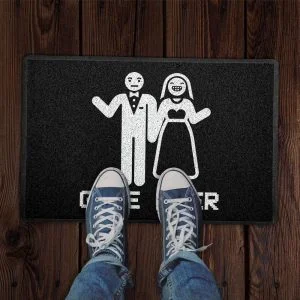 Capacho Game Over Casamento - Presente Criativo Geek 2