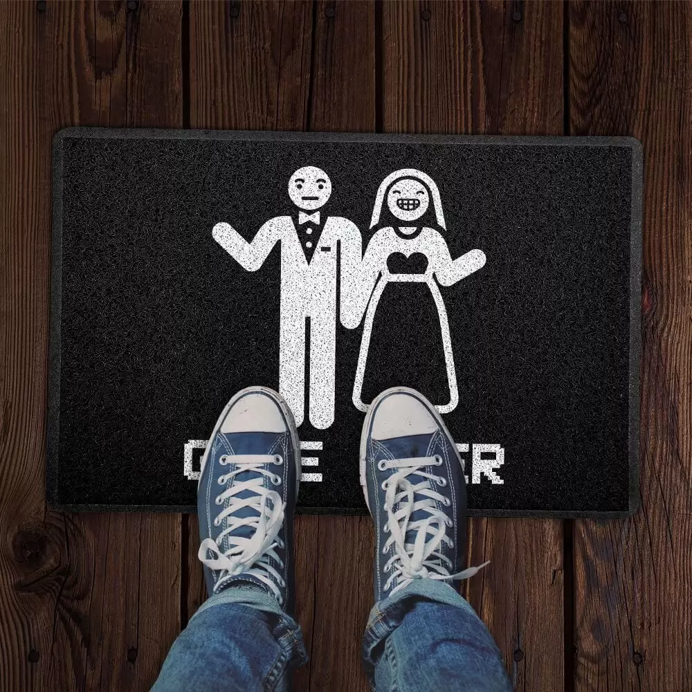 Capacho Game Over Casamento - Presente Criativo Geek 2