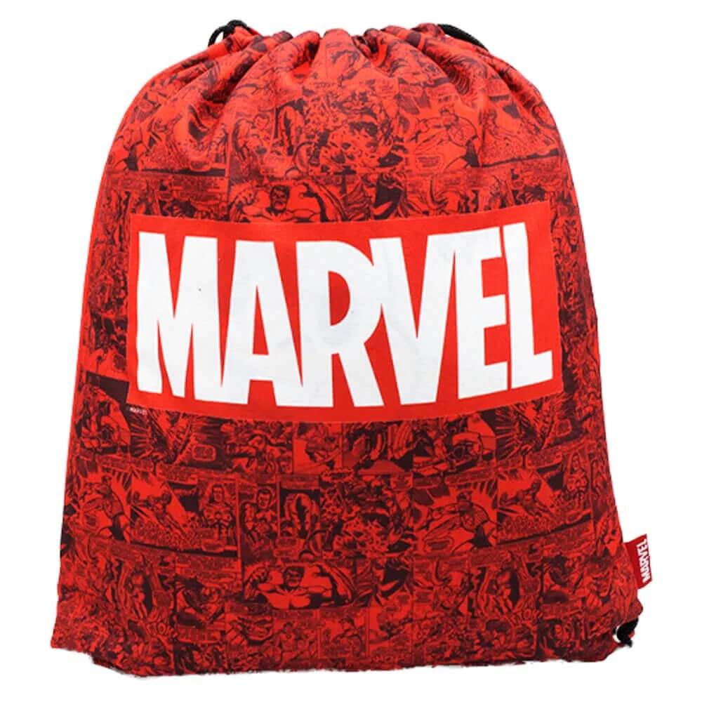 Mochila Saco Marvel Classic - Presente Criativo Geek Mochila Saco Marvel Classic - Presente Criativo Geek