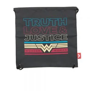Mochila Saco Mulher Maravilha - Presente Criativo Geek 2