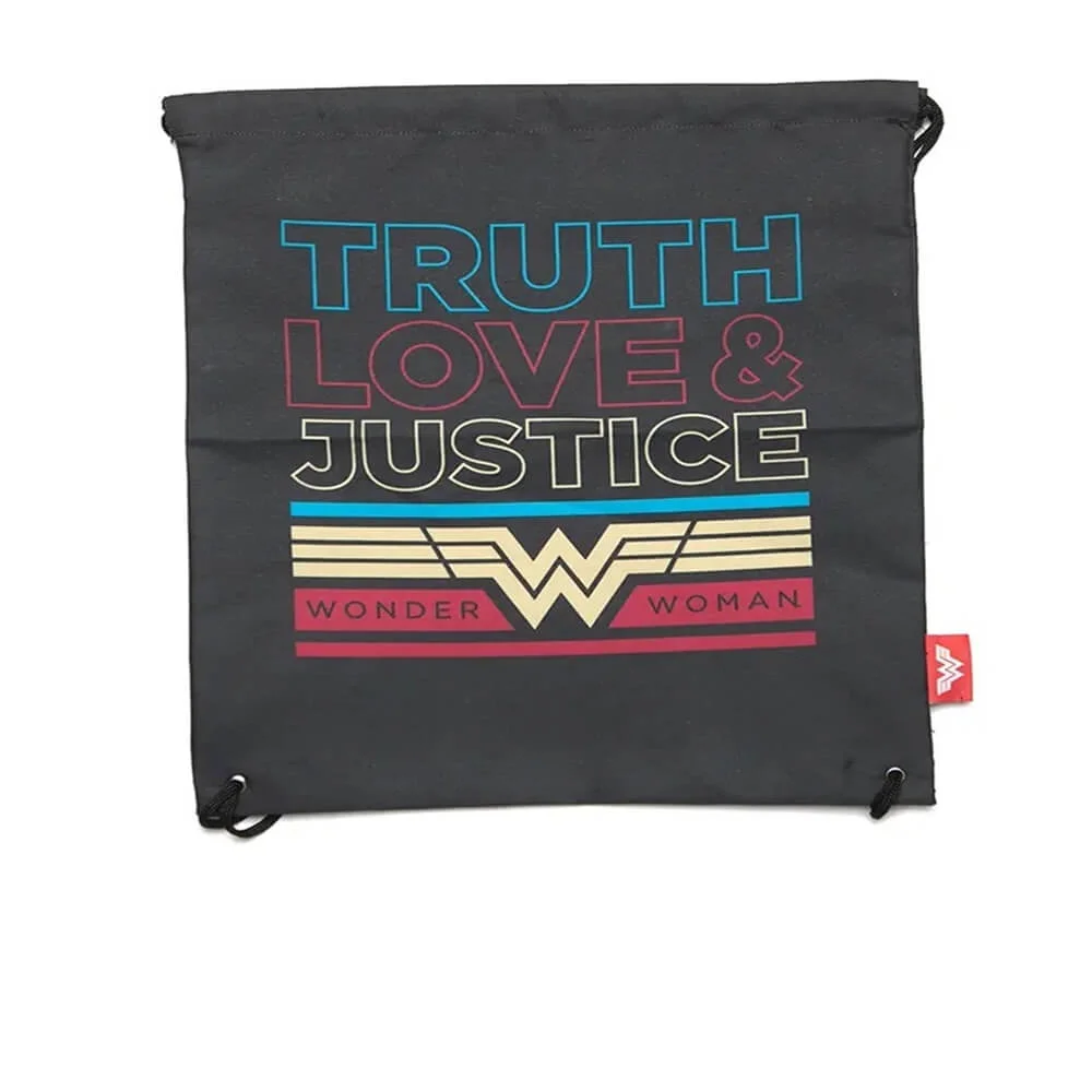 Mochila Saco Mulher Maravilha - Presente Criativo Geek 2
