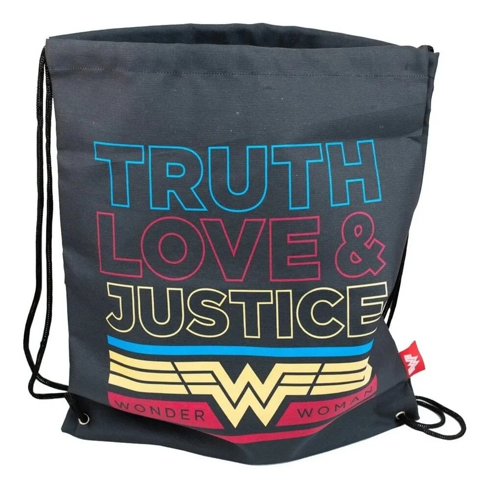 Mochila Saco Mulher Maravilha - Presente Criativo Geek 3
