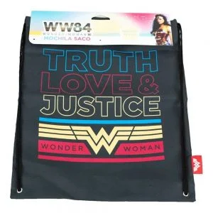 Mochila Saco Mulher Maravilha - Presente Criativo Geek 4
