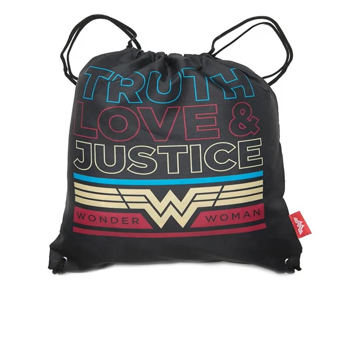 Mochila Saco Mulher Maravilha - Presente Criativo Geek Mochila Saco Mulher Maravilha - Presente Criativo Geek