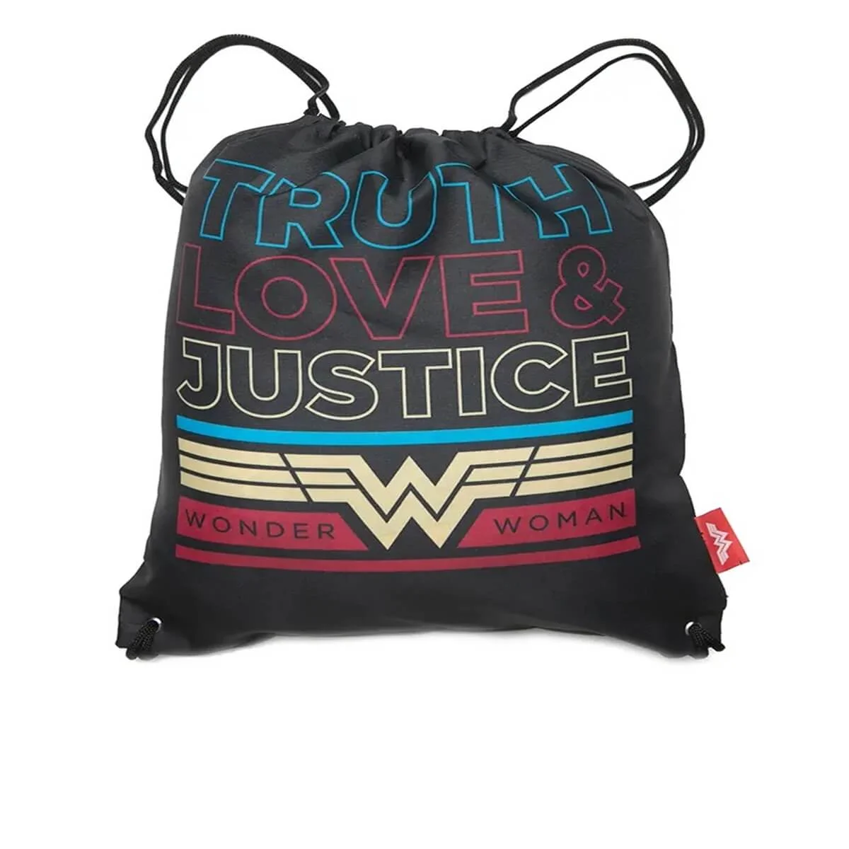 Mochila Saco Mulher Maravilha - Presente Criativo Geek Mochila Saco Mulher Maravilha - Presente Criativo Geek