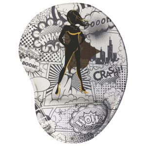 Mouse pad Comics Heroína Presente Criativo Geek