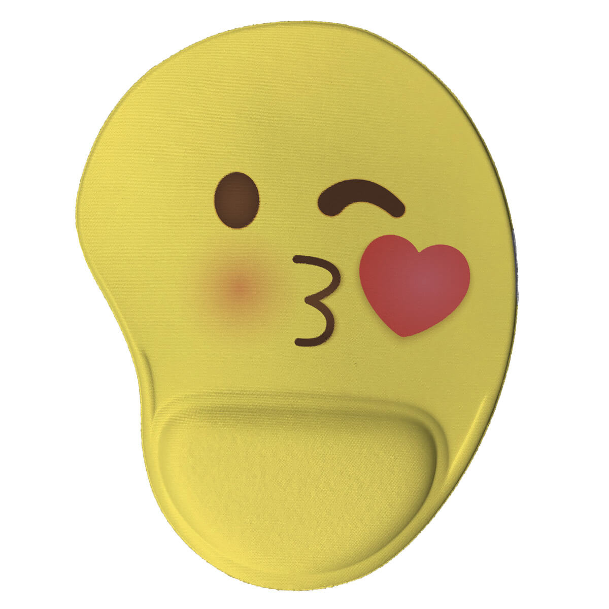 Mouse pad geek ergonômico Emoji Beijo Presente Criativo Mouse pad geek ergonômico Emoji Beijo Presente Criativo