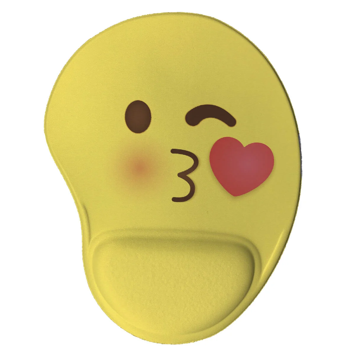 Mouse pad geek ergonômico Emoji Beijo Presente Criativo Mouse pad geek ergonômico Emoji Beijo Presente Criativo