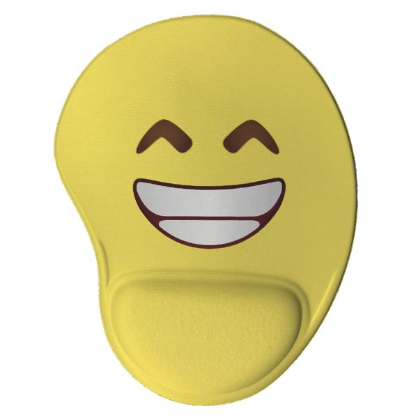 Mouse pad geek ergonômico Emoji Sorriso Presente Criativo Mouse pad geek ergonômico Emoji Sorriso Presente Criativo