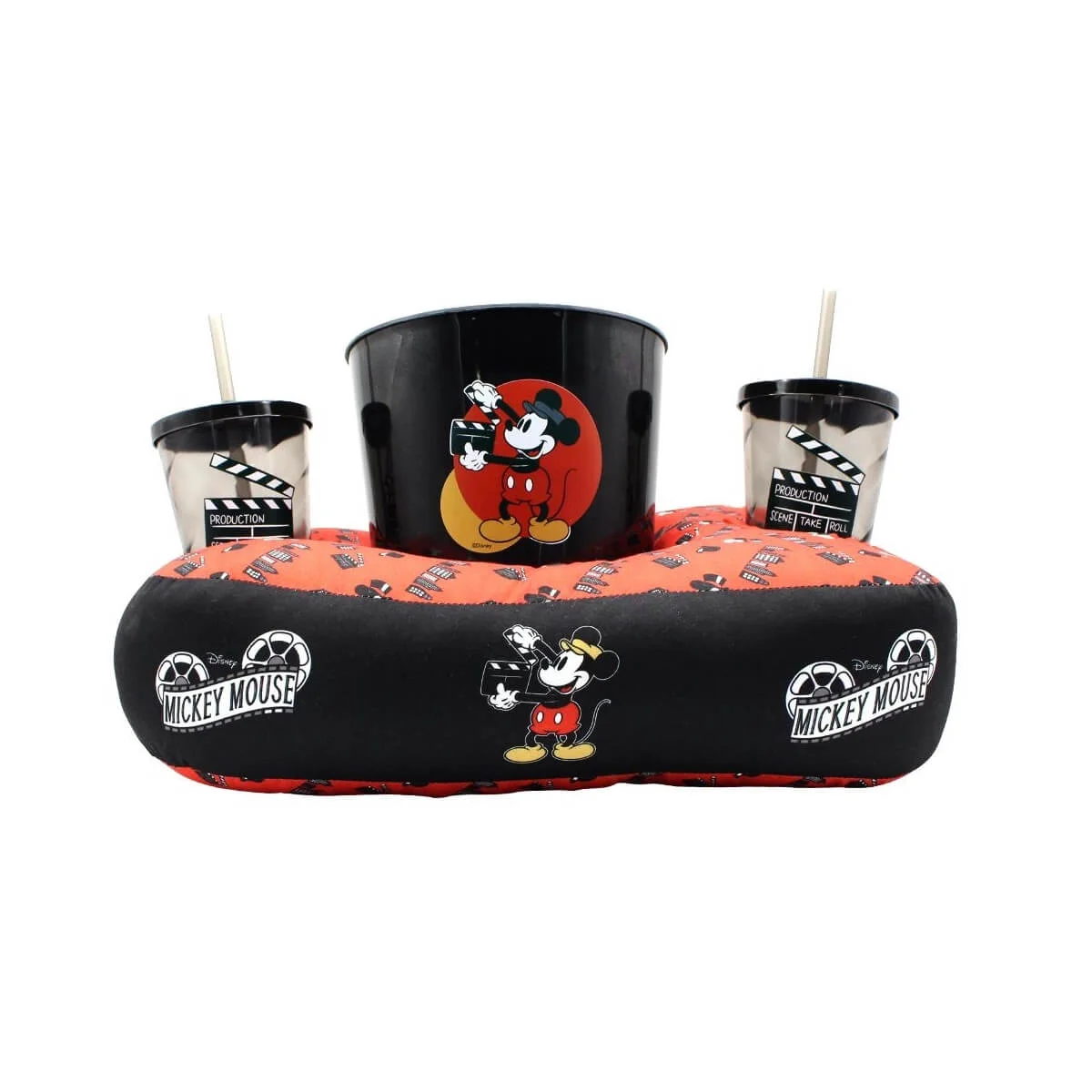 Almofada Porta Pipoca Mickey Mouse - Presente Criativo Geek Almofada Porta Pipoca Mickey Mouse - Presente Criativo Geek