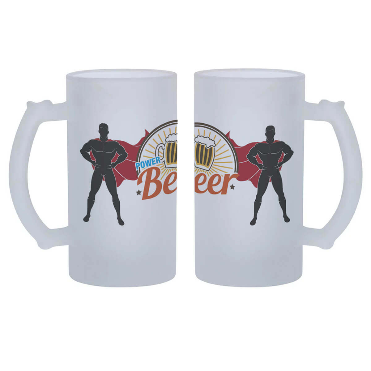 Caneca de Chopp Power Beer - Presente Criativo