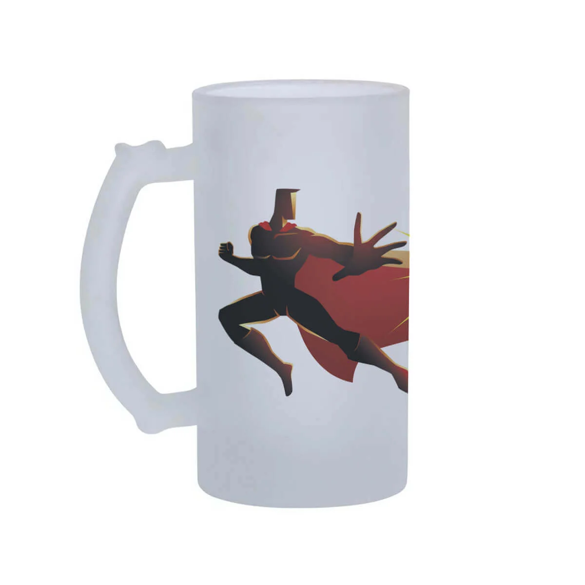 Caneca de Chopp Super Herói - Presente Criativo 2
