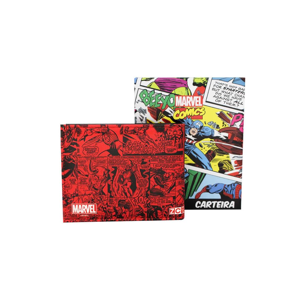 Carteira Marvel - Presente Criativo Geek Carteira Marvel - Presente Criativo Geek
