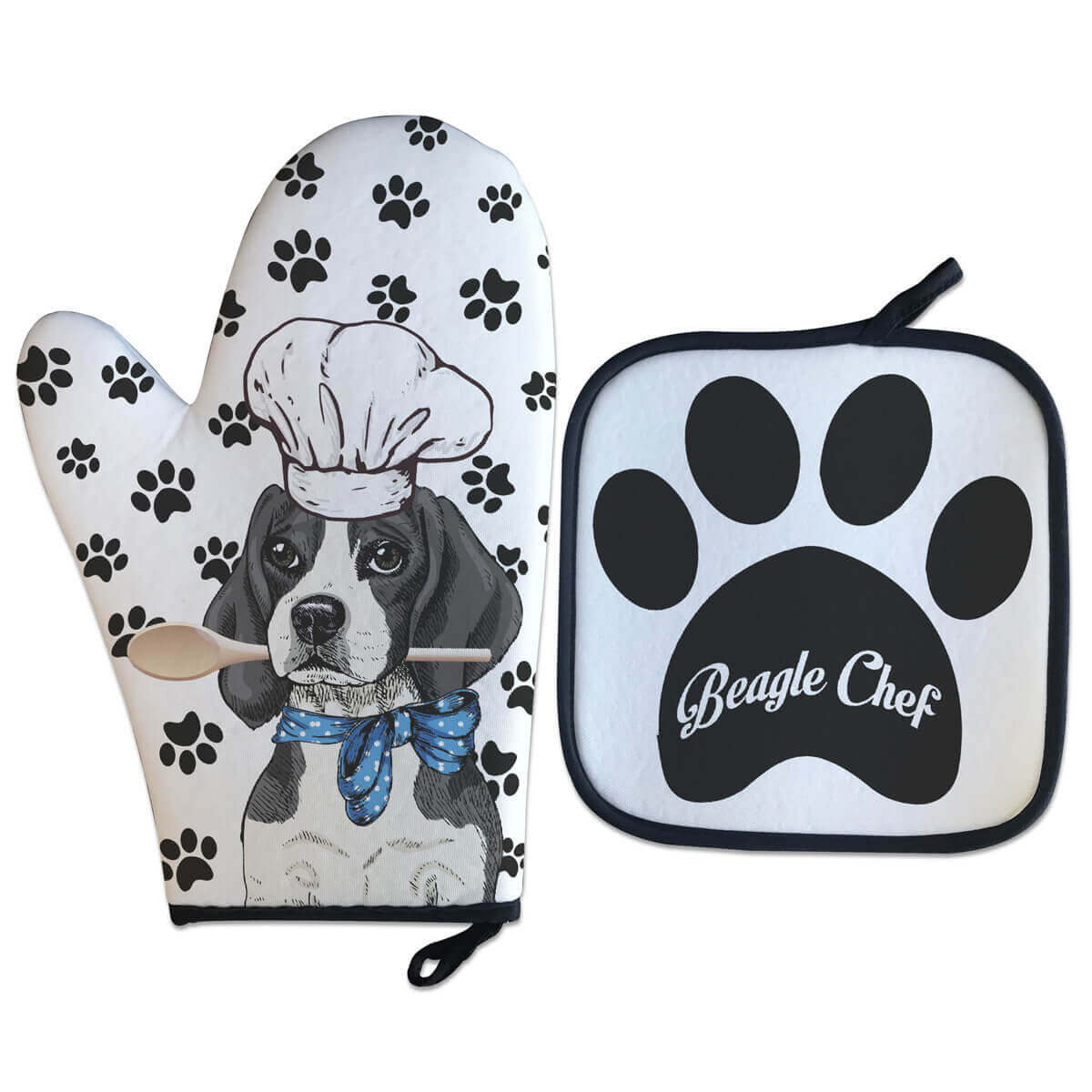 Luva Térmica Beagle Chef - Presente Criativo