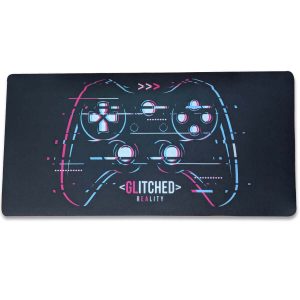 Mouse Pad Gamer Glitched Reality - Presente Criativo Geek