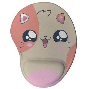 Mouse pad Gatinho Kawaii - Presente Criativo Geek