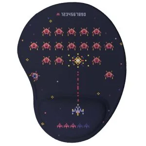 Mouse pad Invaders 8 bits - Presente Criativo Gamer