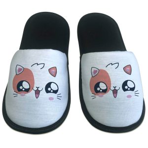 Pantufa Gatinho Kawaii - Presente Criativo Geek