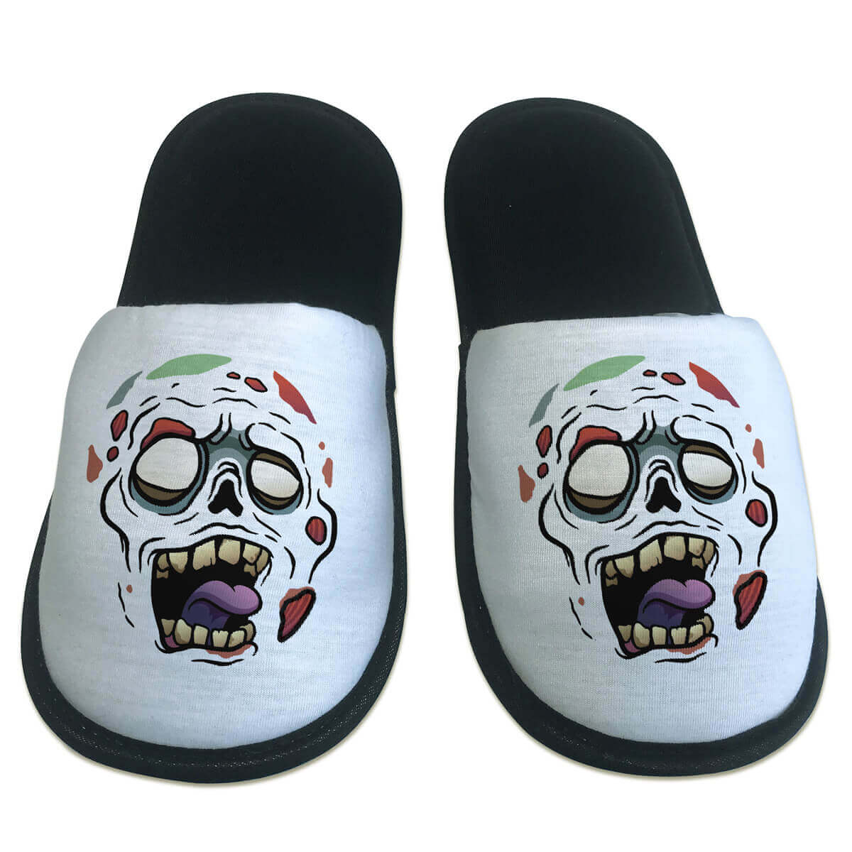 Pantufa Geek Zumbi - Presente Criativo Pantufa Geek Zumbi - Presente Criativo