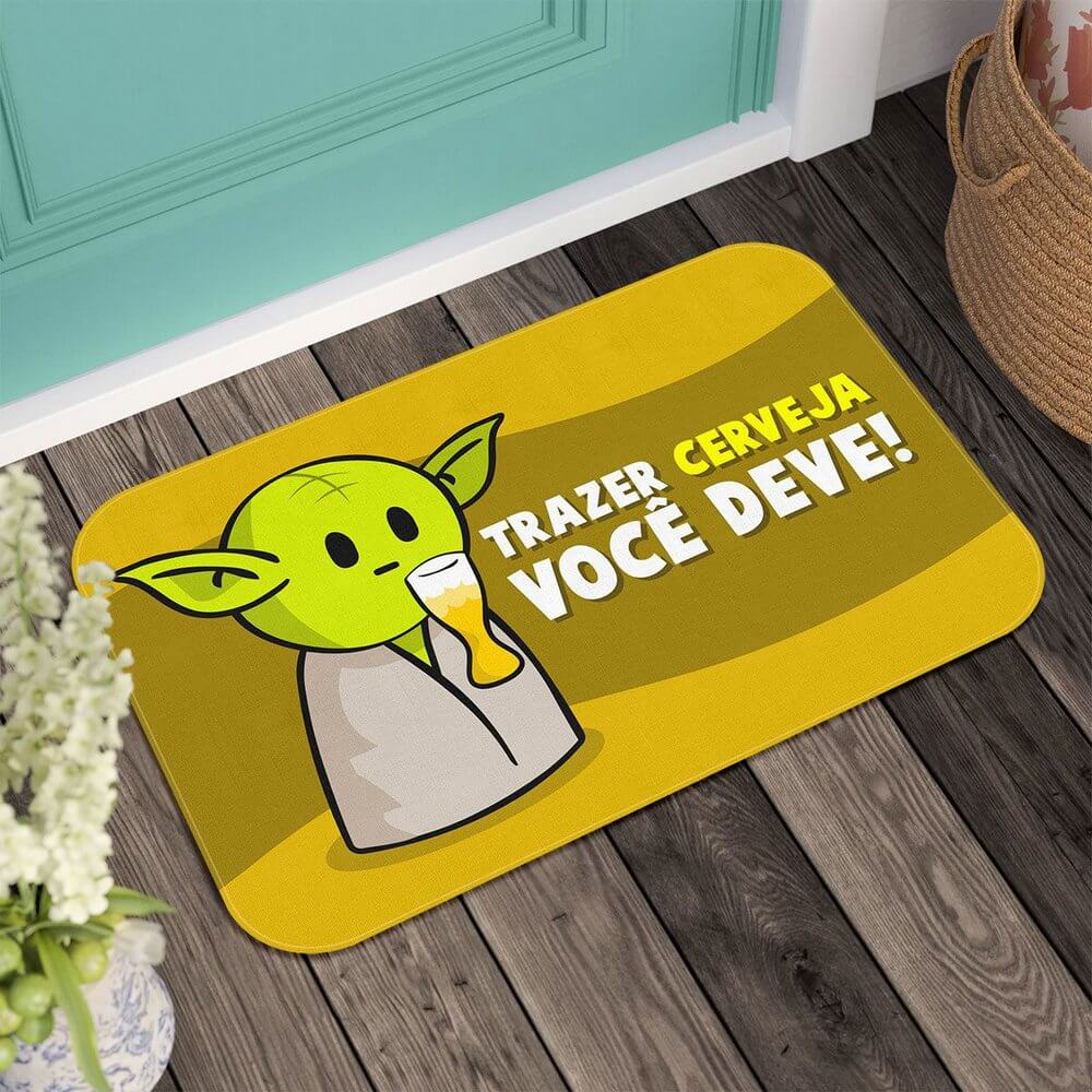 Tapete Trazer Cerveja Você Deve - Presente Criativo Geek 2