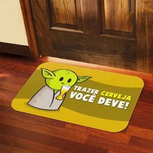 Tapete Trazer Cerveja Você Deve - Presente Criativo Geek 4