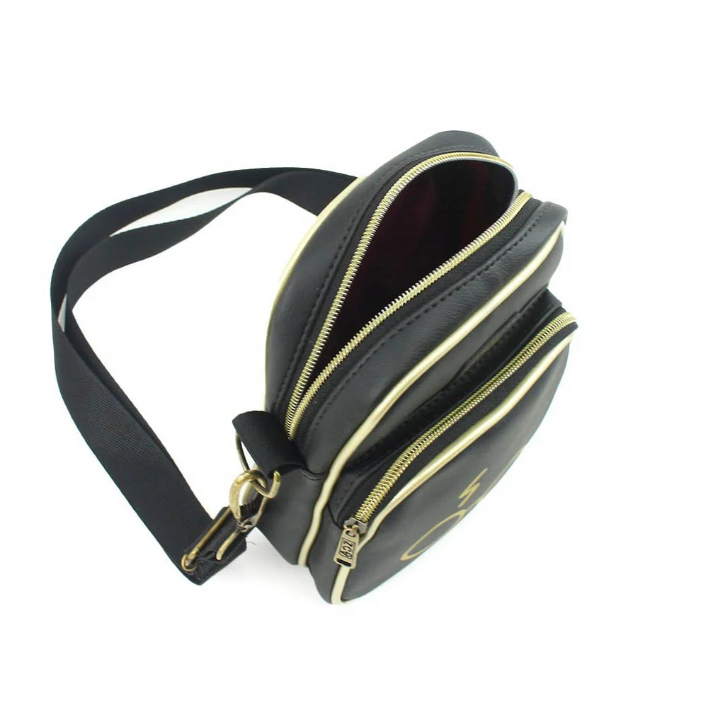 bolsa transversal sholder geek harry potter óculos presente criativo geek