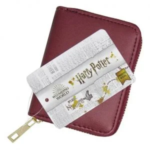 carteira geek harry potter 9 3 4 hogwarts
